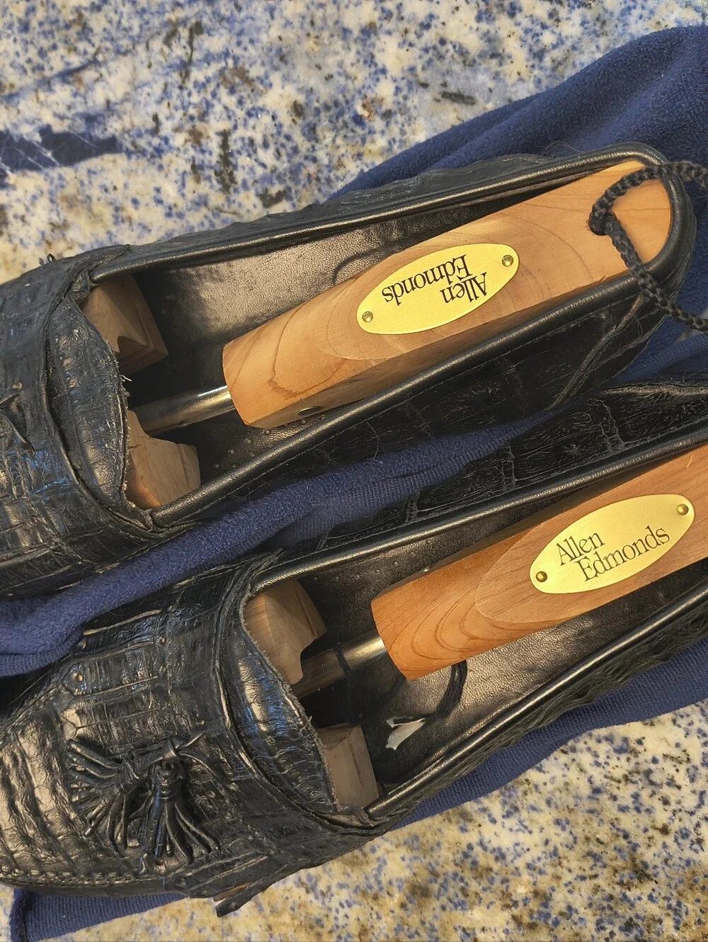 Bruno Magli Men's Genuine Alligator Leather Loafers